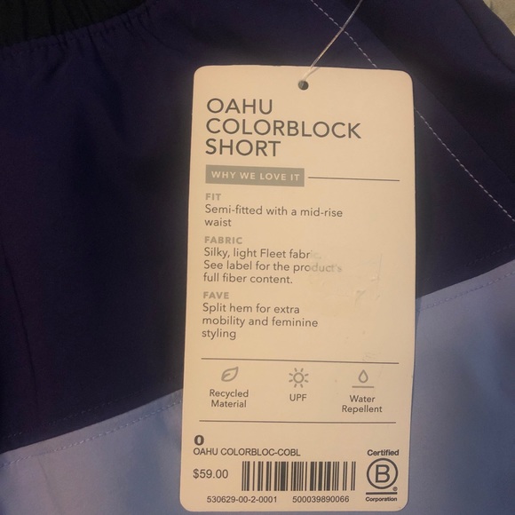 Athleta Oahu Colorblock Short - Picture 2 of 6